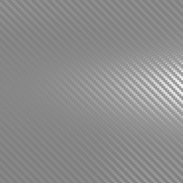 3D-Fahrzeugfolie 2080-CFS10 | Carbon Fiber White