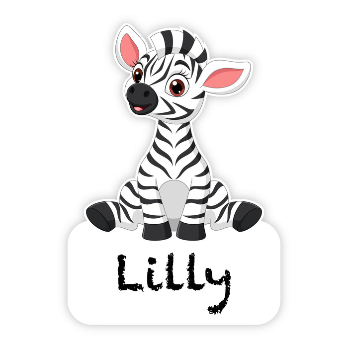 Geburtstafel Zebra