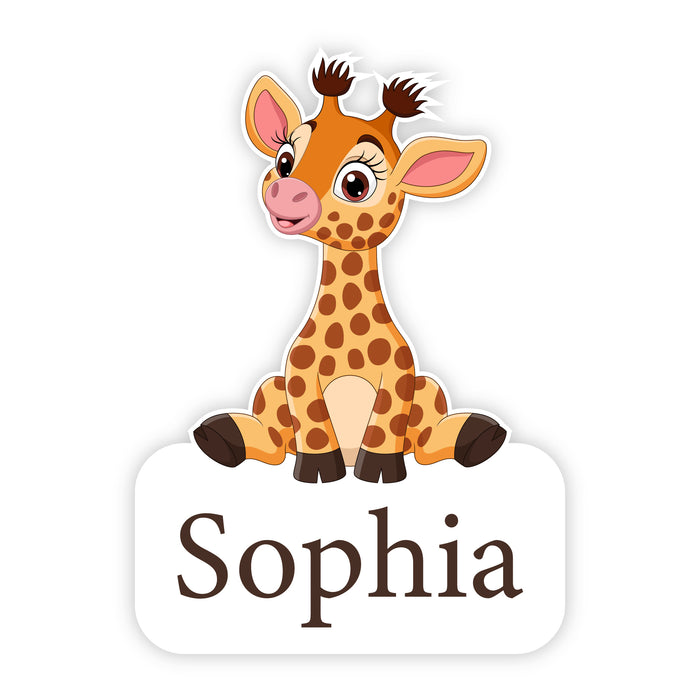 Geburtstafel Giraffe