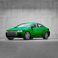 3D-Fahrzeugfolie 2080-G336 | Green Envy