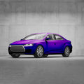 3D-Fahrzeugfolie 2080-GP258 | Plum Explosion