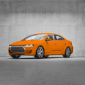 3D-Fahrzeugfolie 2080-M54 | Orange