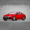 3D-Fahrzeugfolie 2080-S363 | Satin Smoldering Red