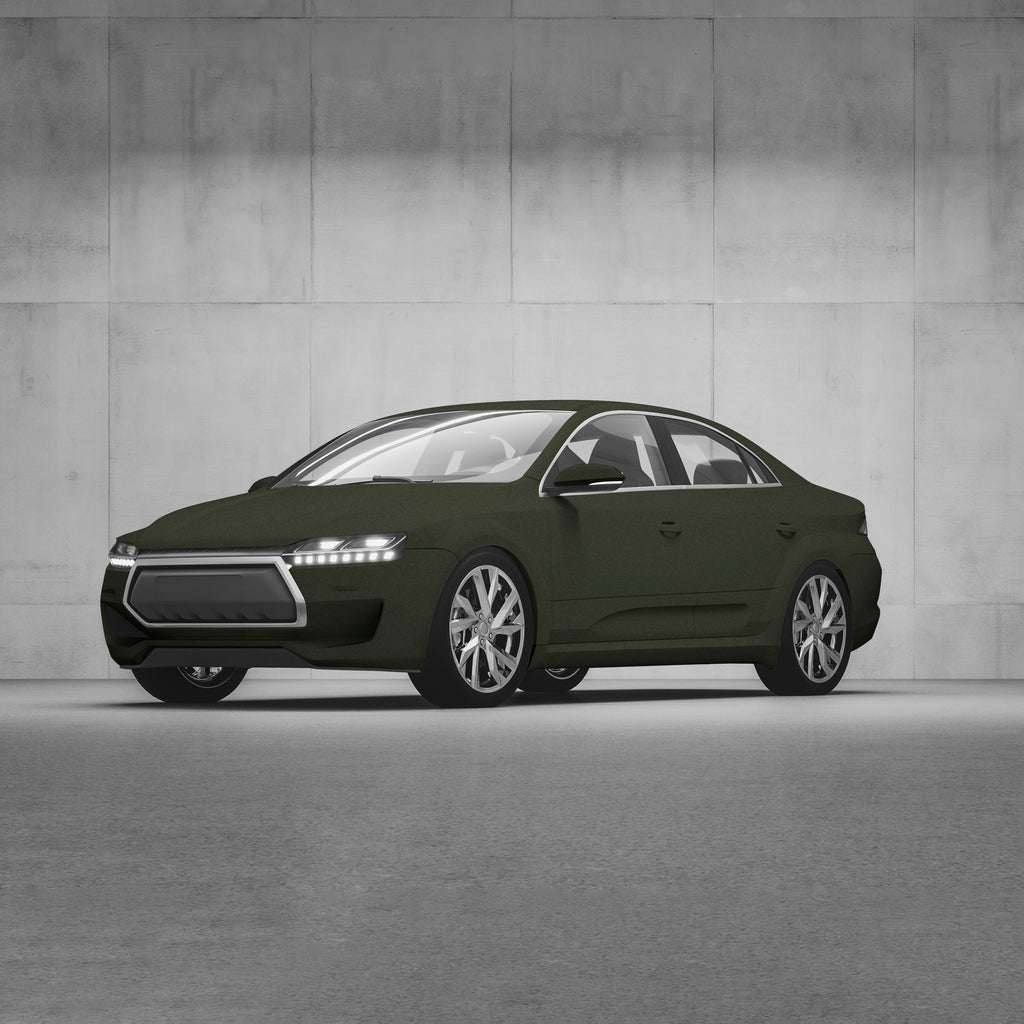 3D-Fahrzeugfolie 2080-SB26 | Shadow Military Green