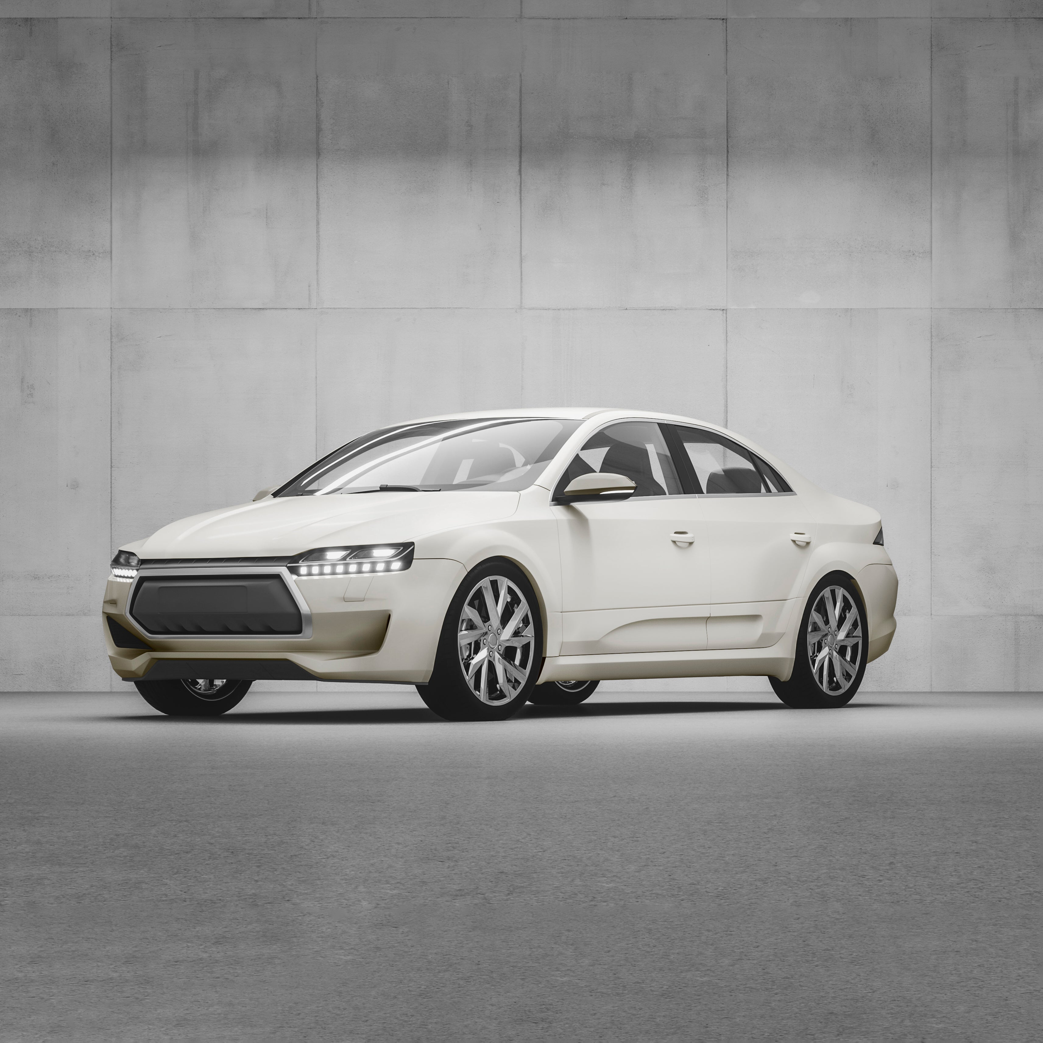 3D-Fahrzeugfolie 2080-SP10 | Satin Pearl White