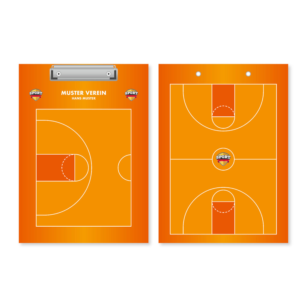 Taktikboard Basketball 228x315mm
