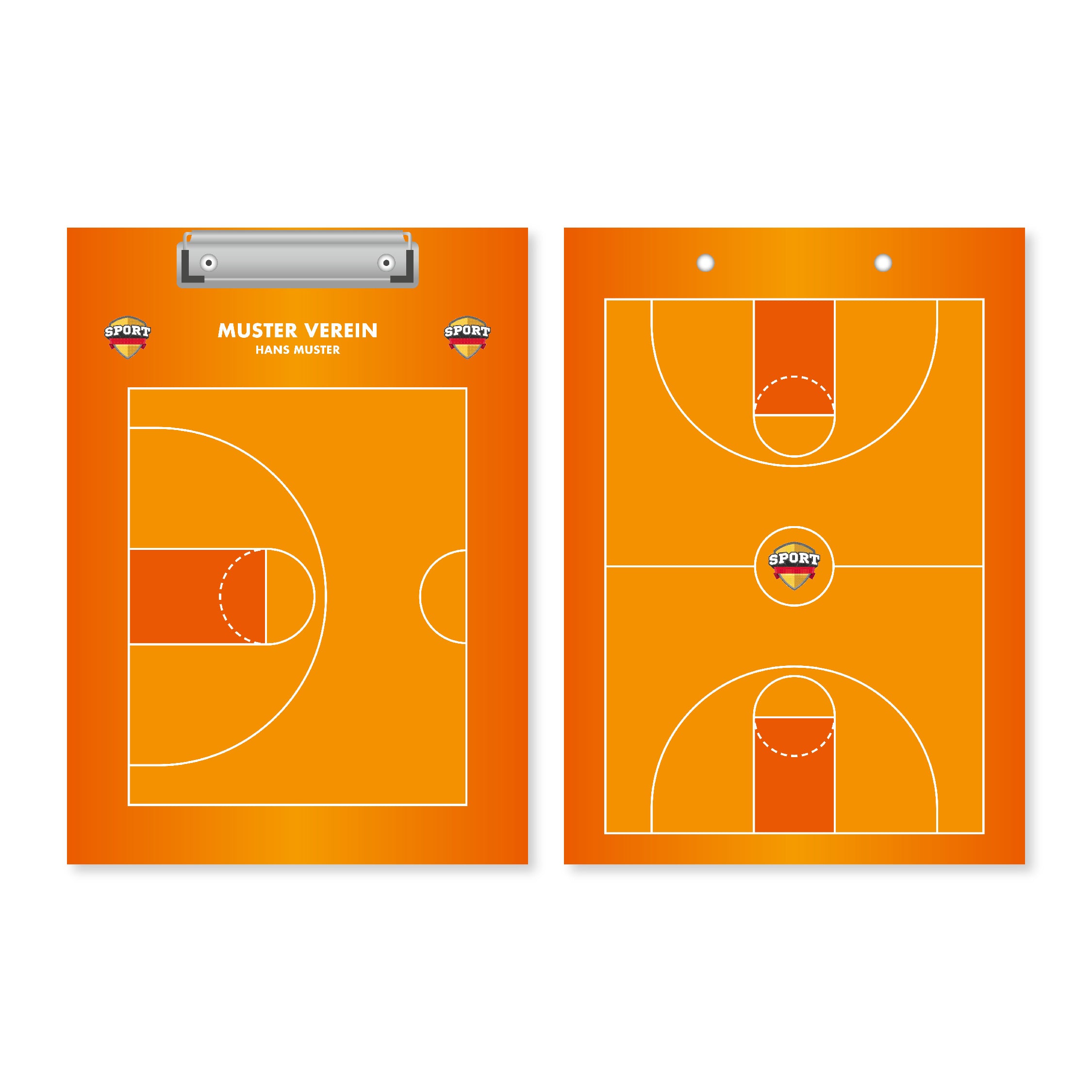 Panneau tactique de basket-ball 228x315mm