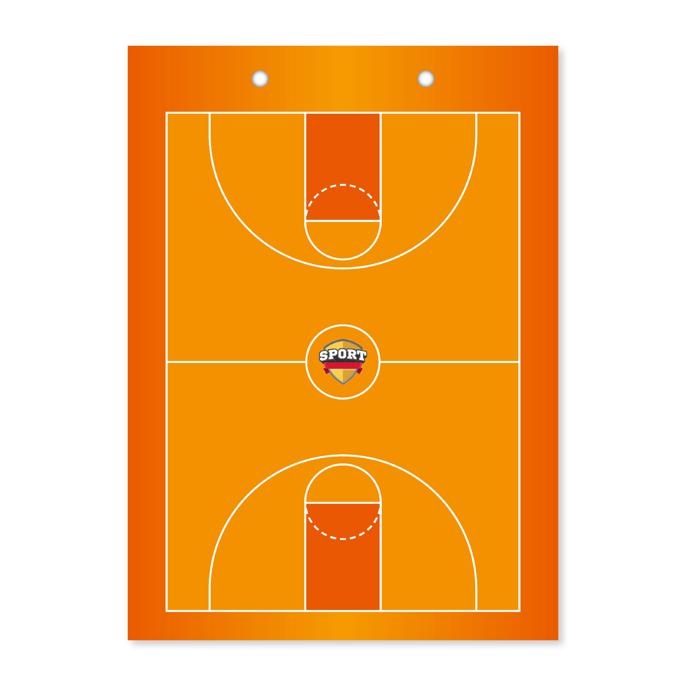 Panneau tactique de basket-ball 228x315mm