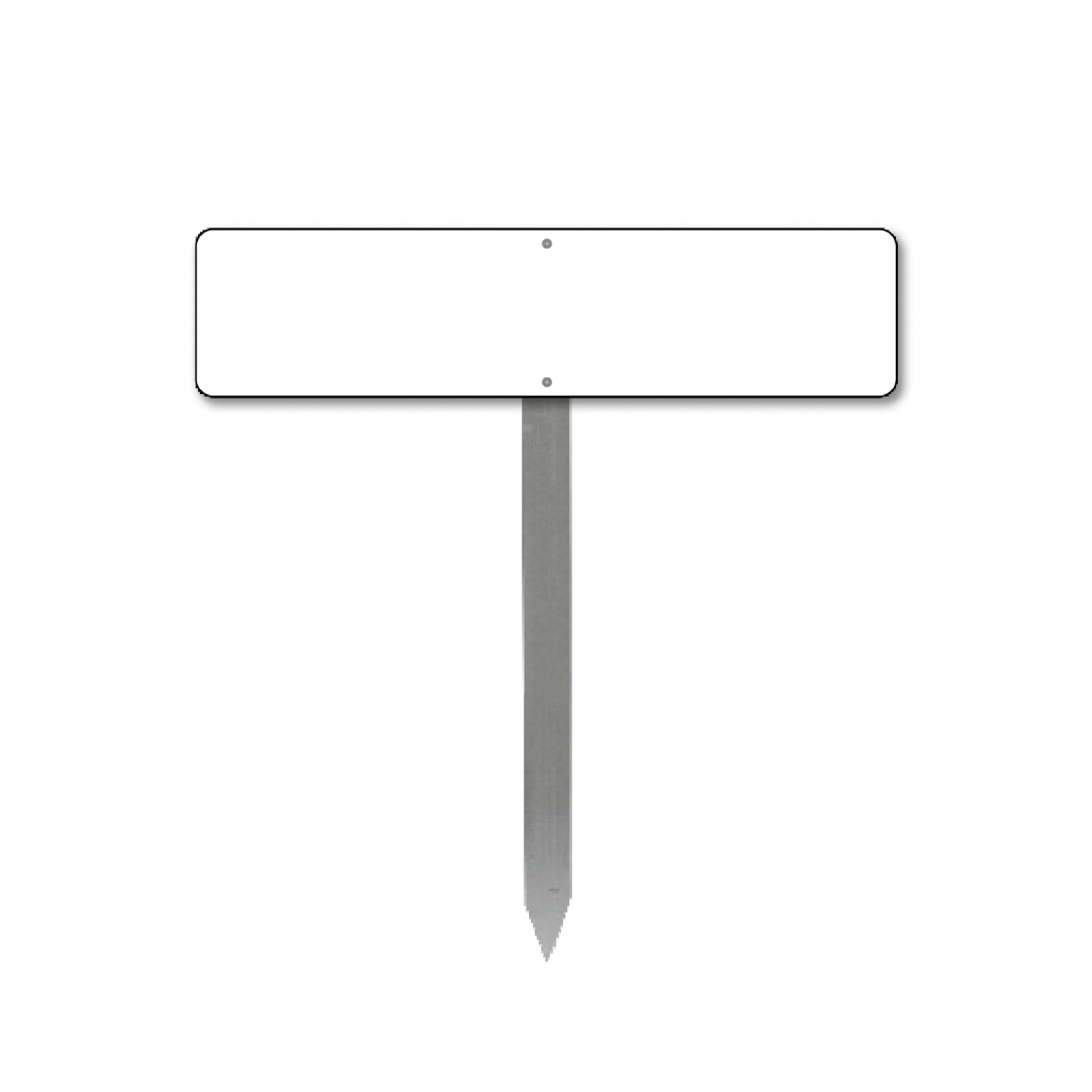Personalisierbares Parkschild 460x110x2 mm