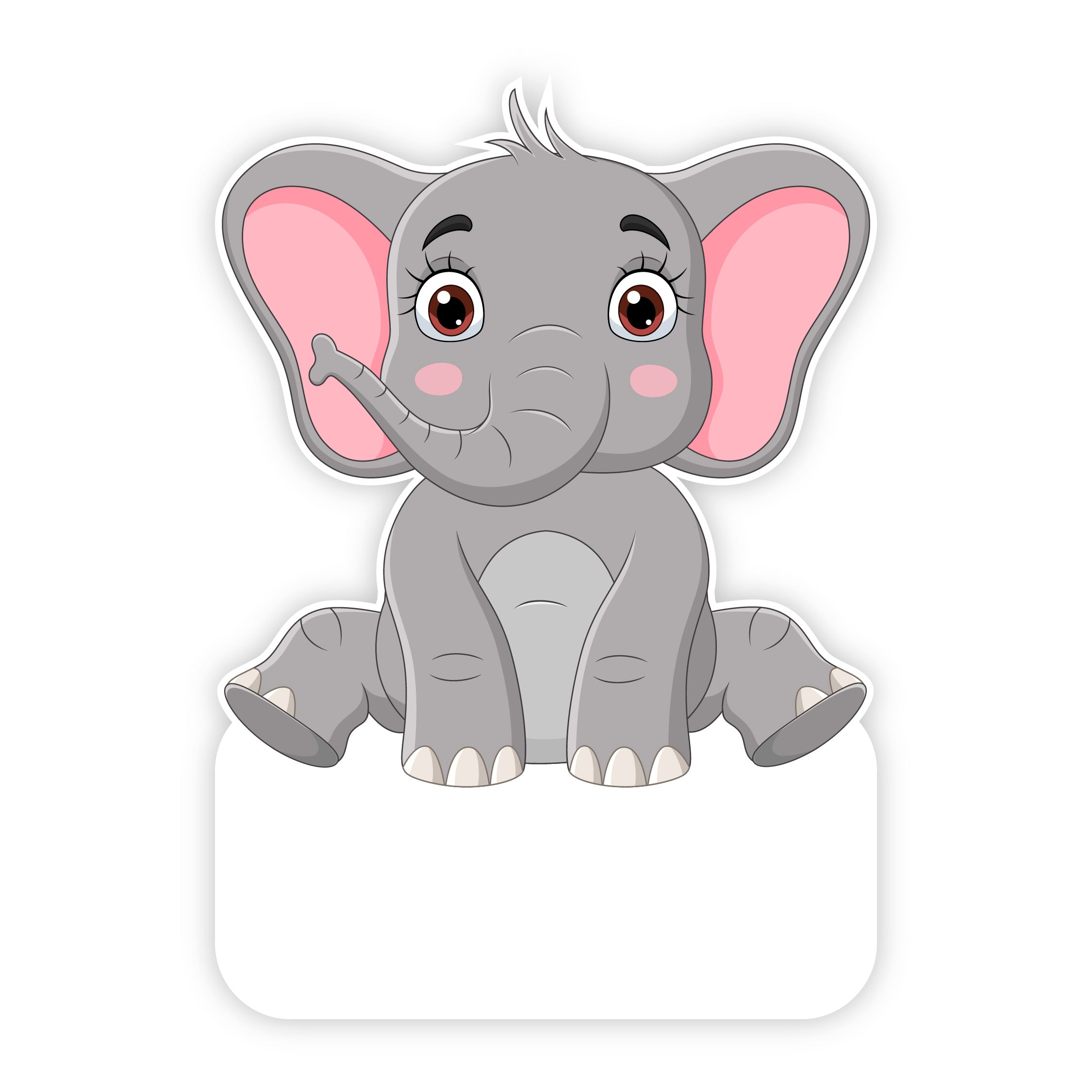 Geburtstafel Elefant
