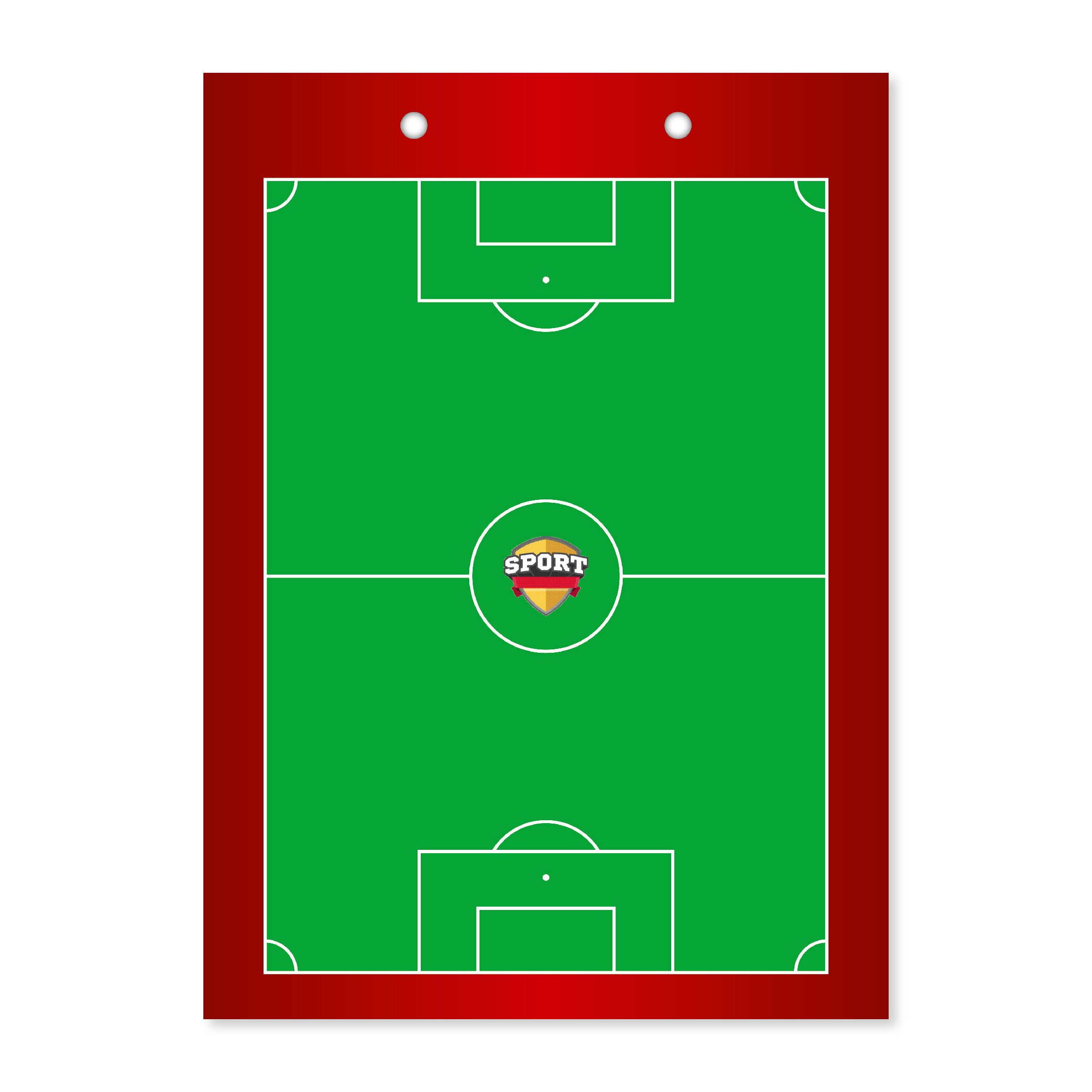 Plateau tactique de football 228x315mm