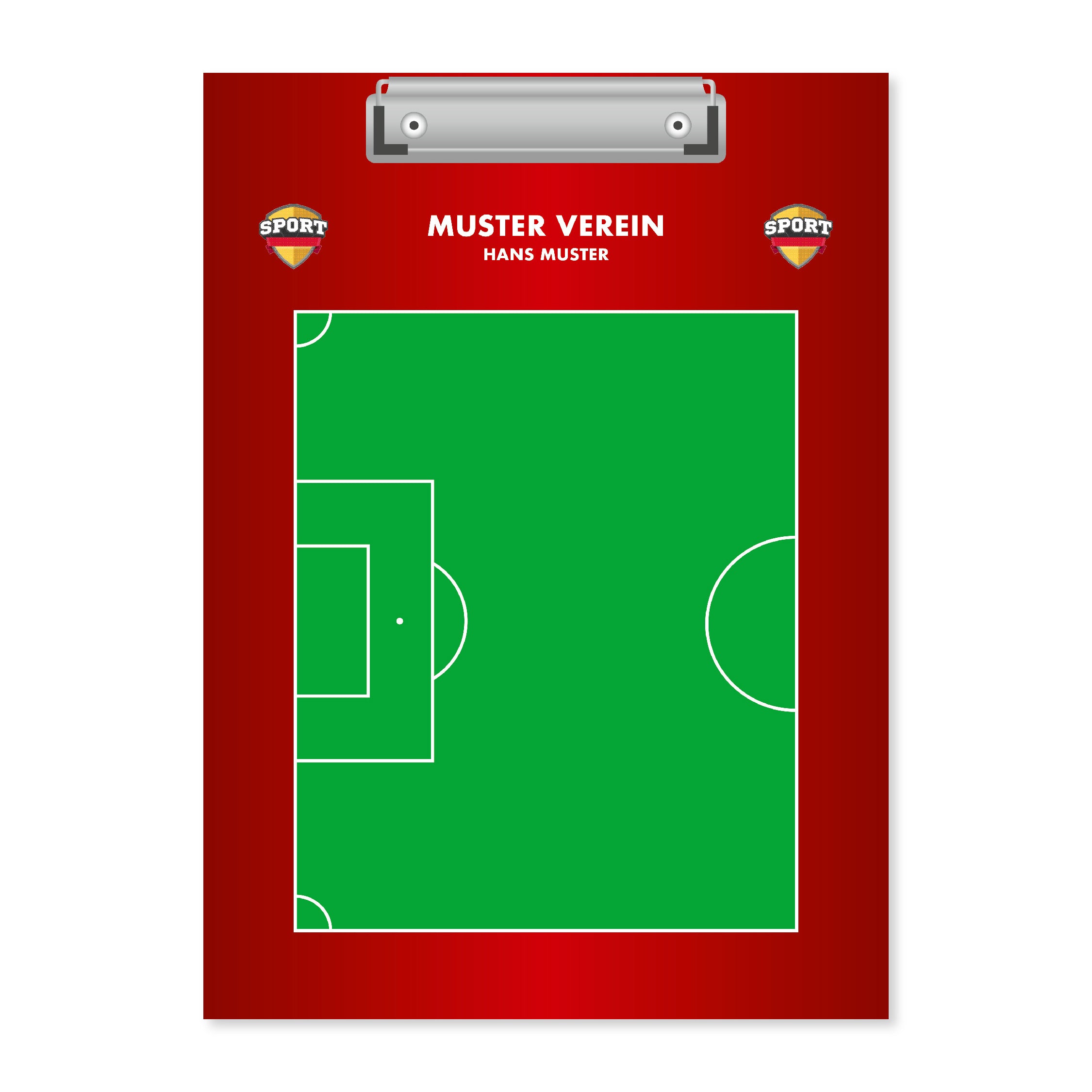 Plateau tactique de football 228x315mm