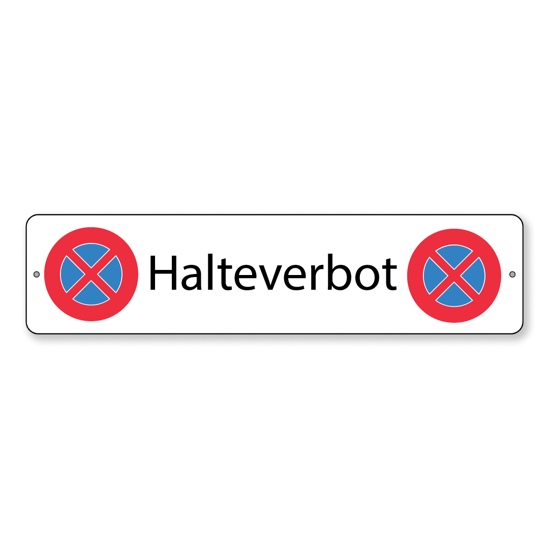 Halteverbotsschild Halteverbot