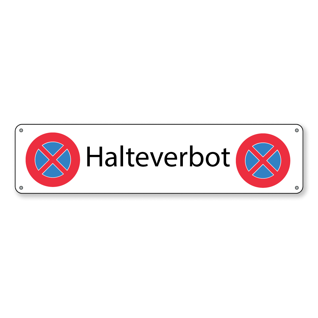 Halteverbotsschild Halteverbot