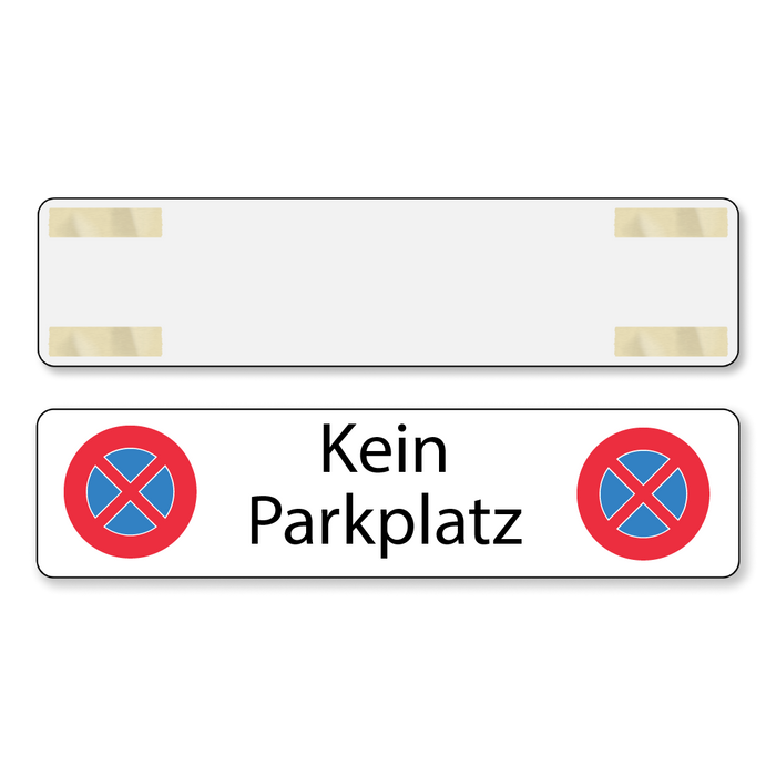 Halteverbotsschild Kein Parkplatz