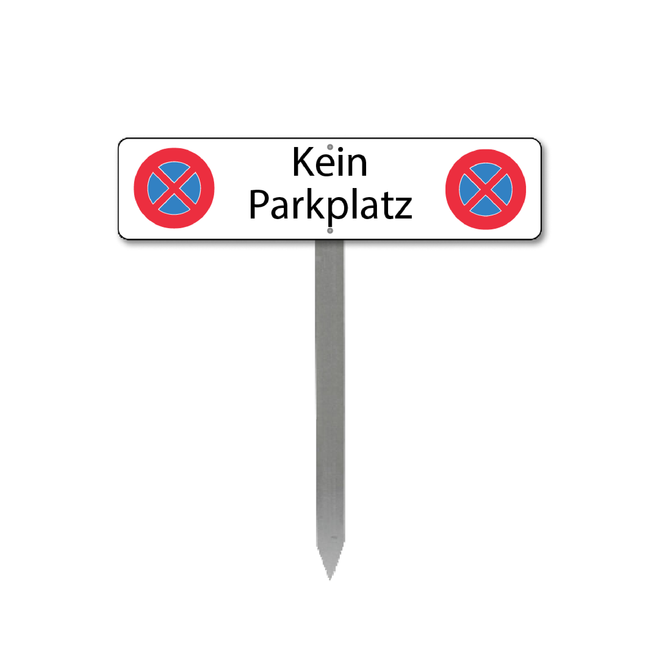 Halteverbotsschild Kein Parkplatz