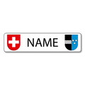 Namensschild Aargau