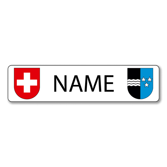 Namensschild Aargau