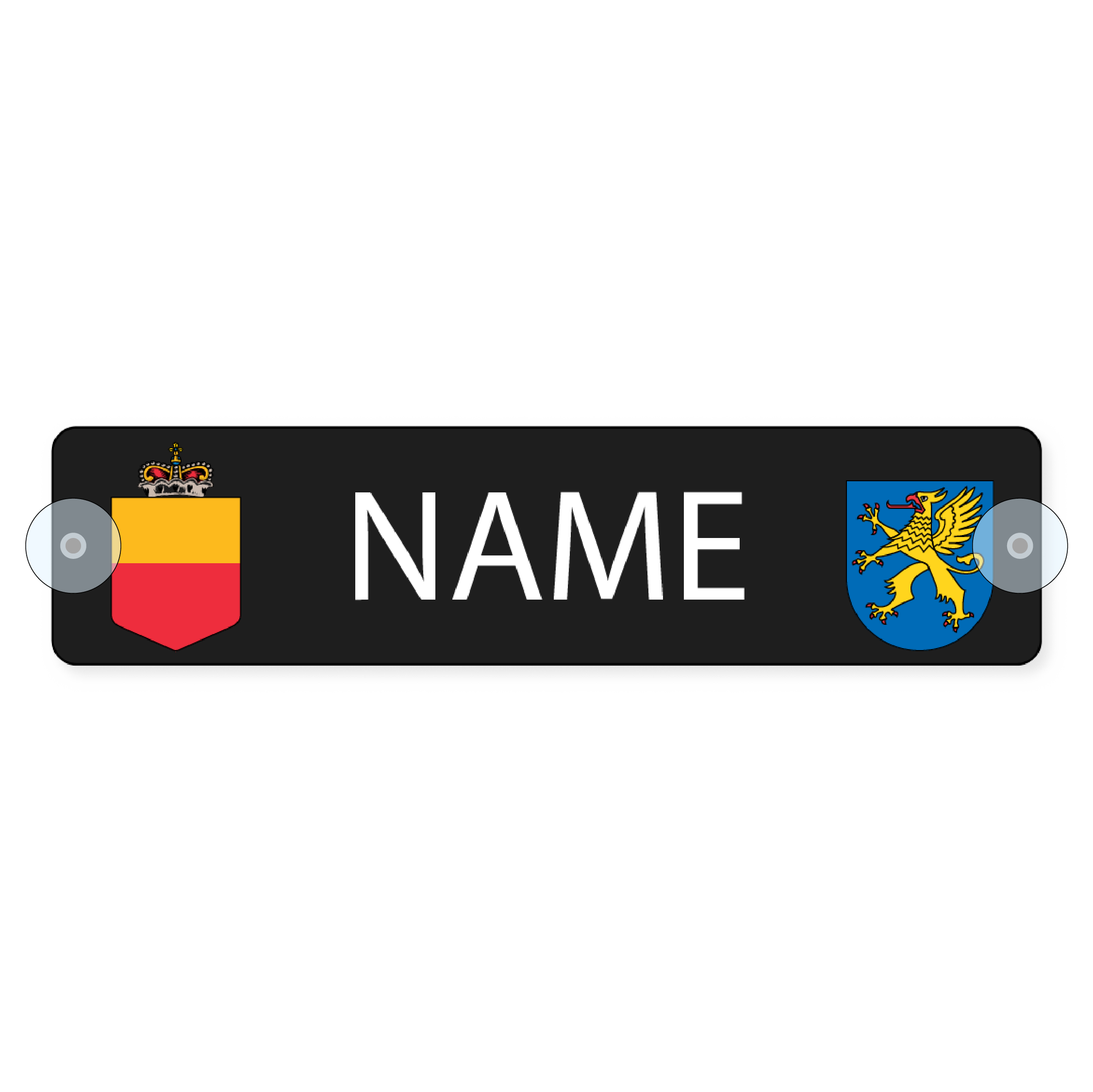 Namensschild Balzers