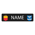 Namensschild Eschen