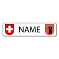 Namensschild Glarus