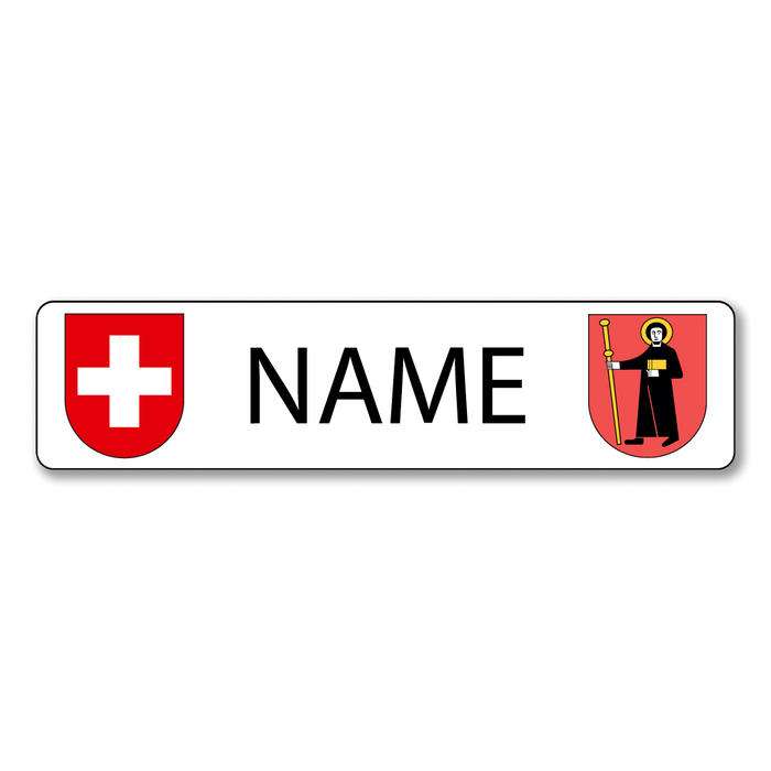 Namensschild Glarus