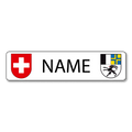Namensschild Graubünden