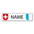 Namensschild Luzern