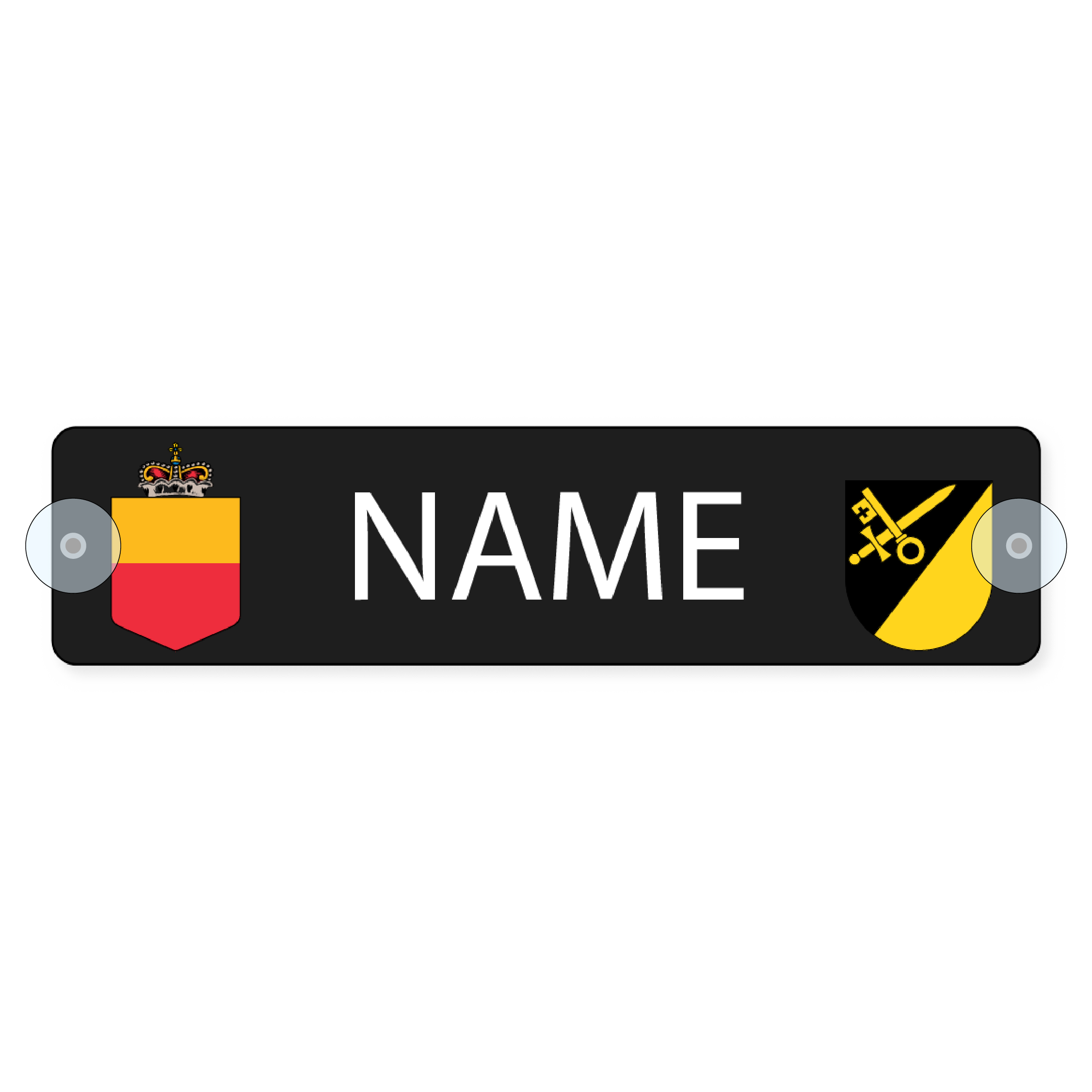 Namensschild Mauren