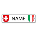 Namensschild Neuchâtel