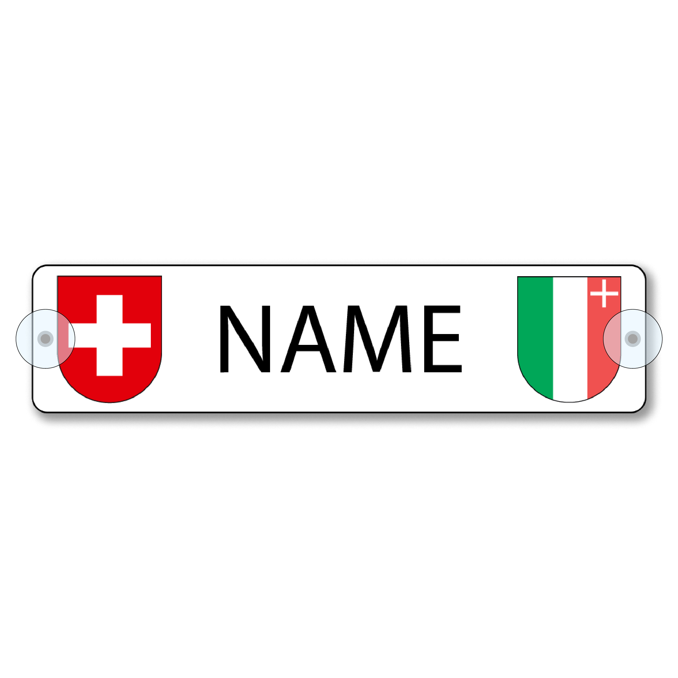Namensschild Neuchâtel
