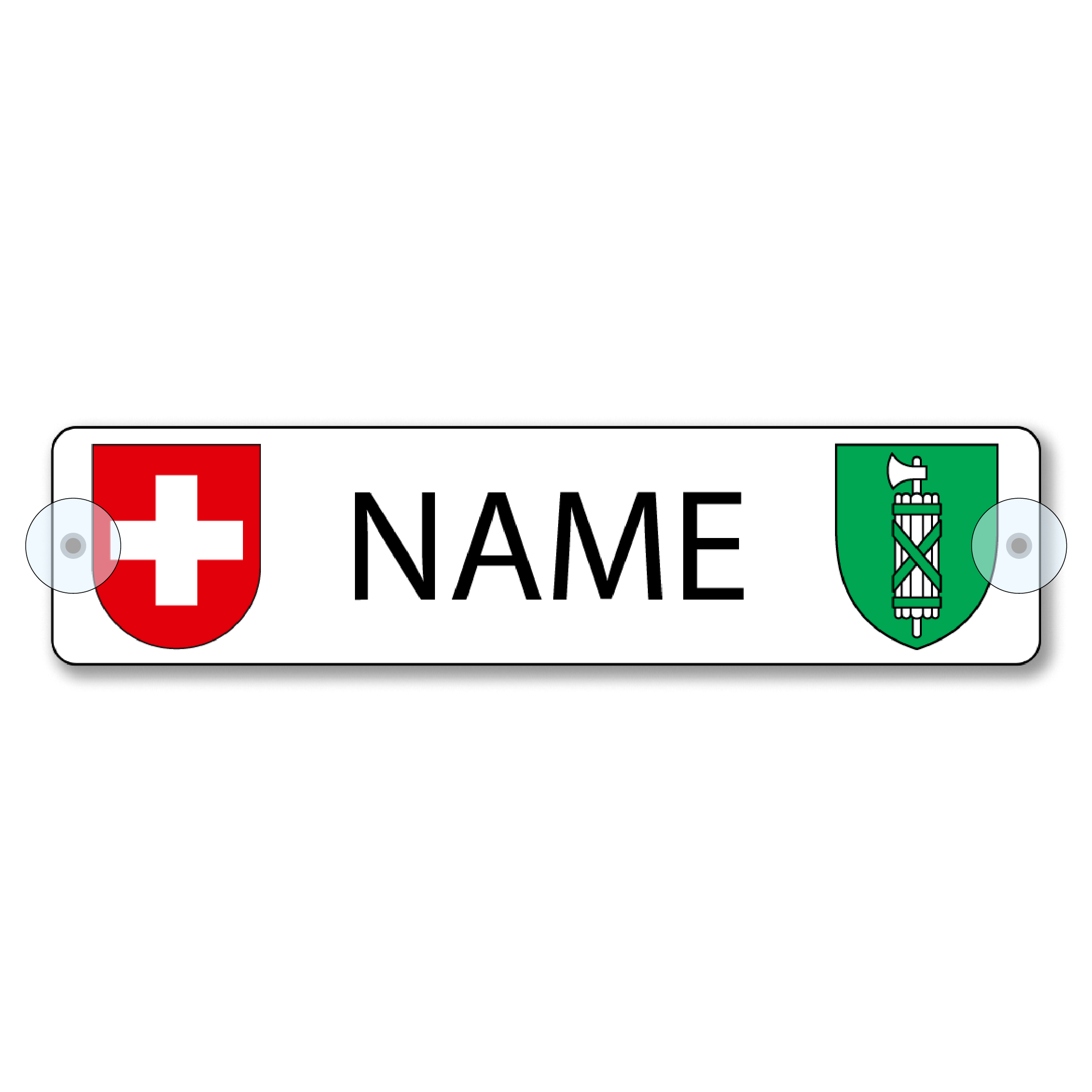 Namensschild St. Gallen