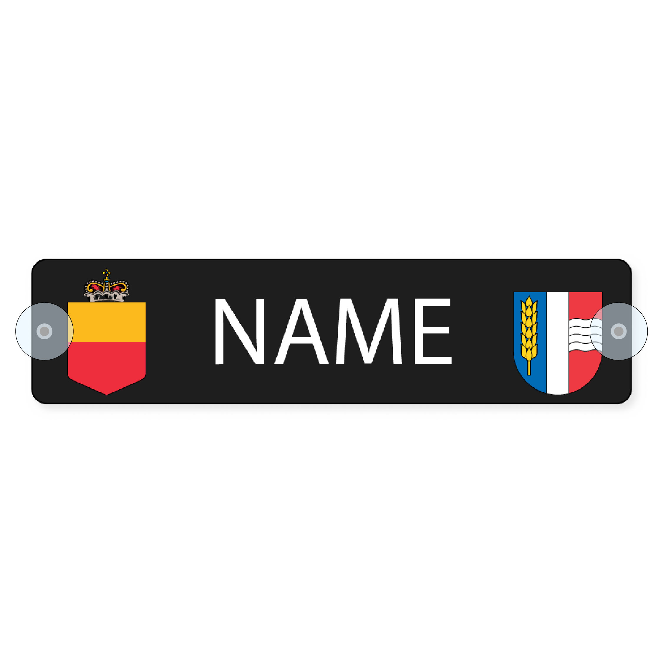 Namensschild Schaan