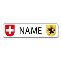 Namensschild Schaffhausen