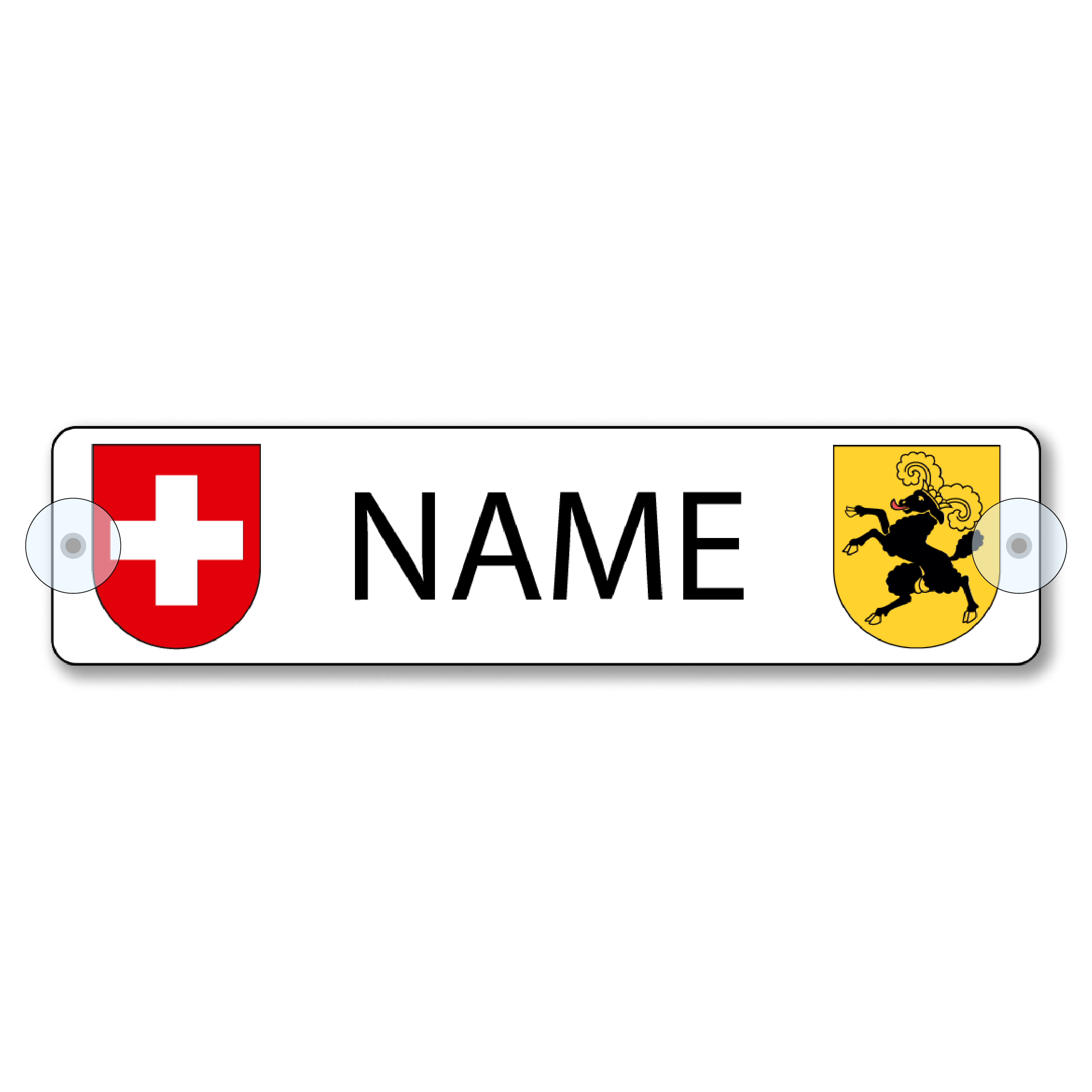 Namensschild Schaffhausen