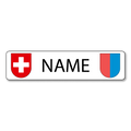 Namensschild Tessin