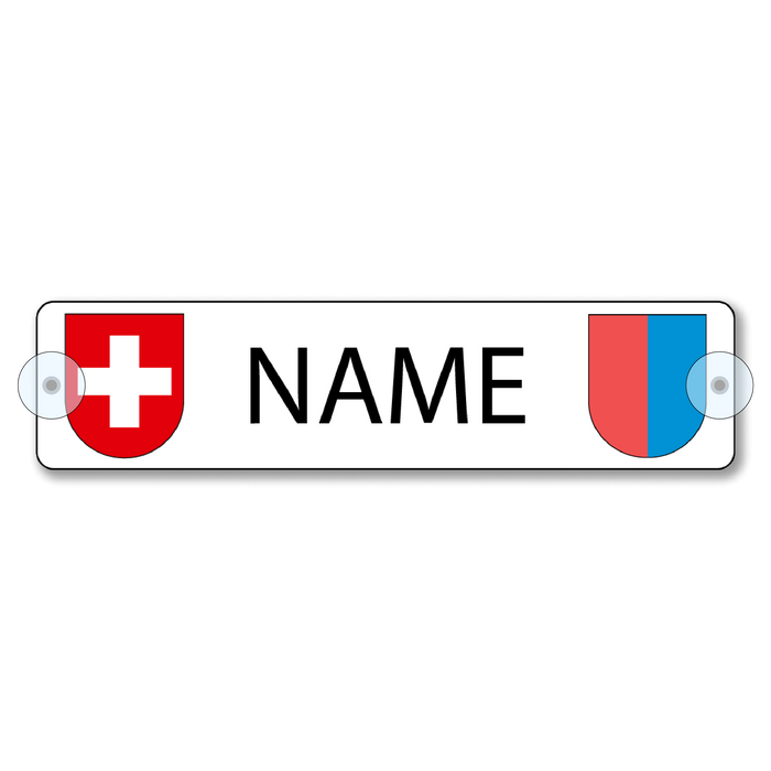 Namensschild Tessin