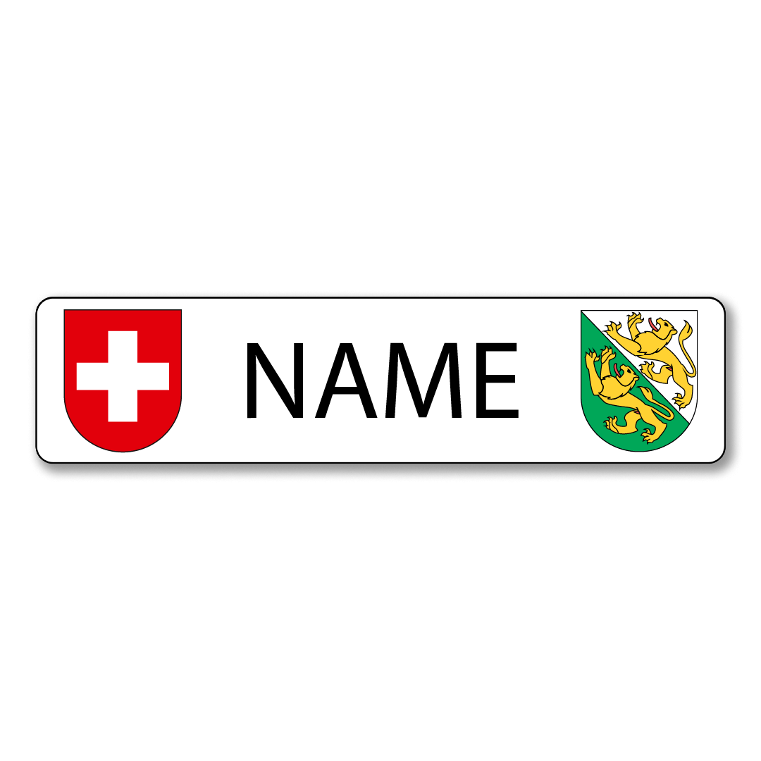 Namensschild Thurgau