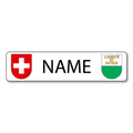 Namensschild Waadt