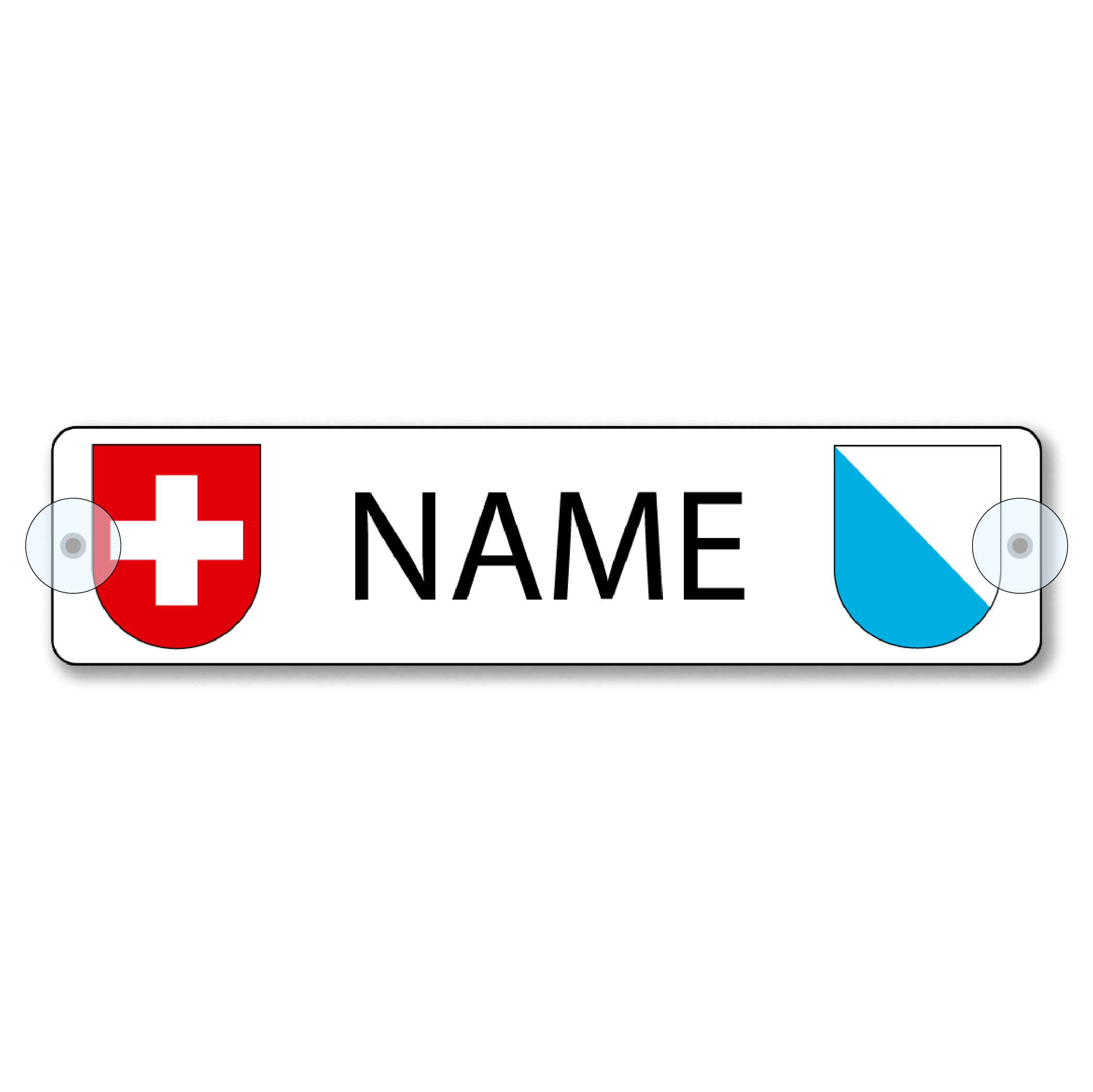 Namensschild Zürich