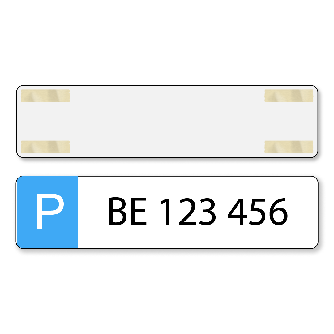 Parkschild Autonummer