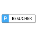 Parkschild Besucher