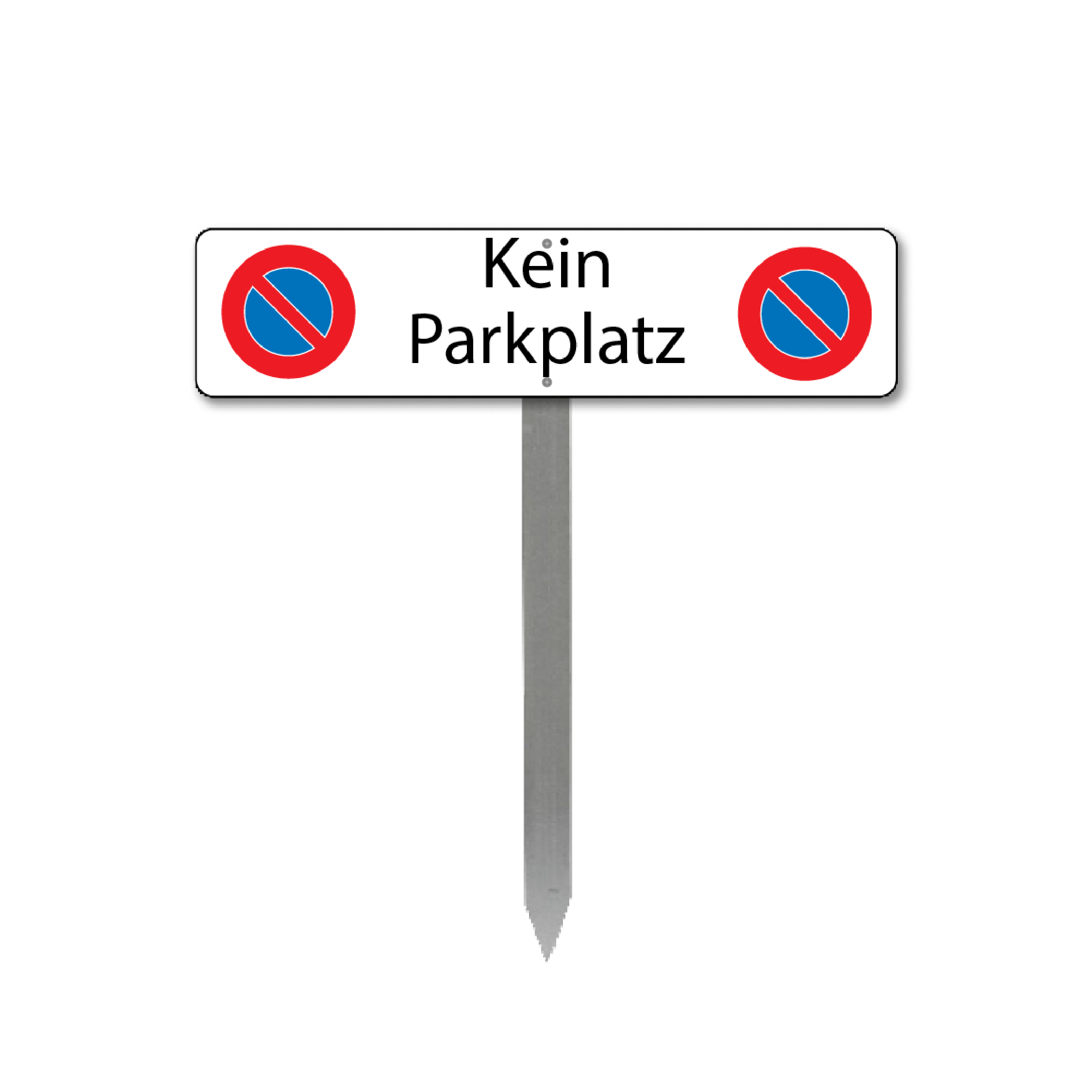 Parkverbotsschild Kein Parkplatz