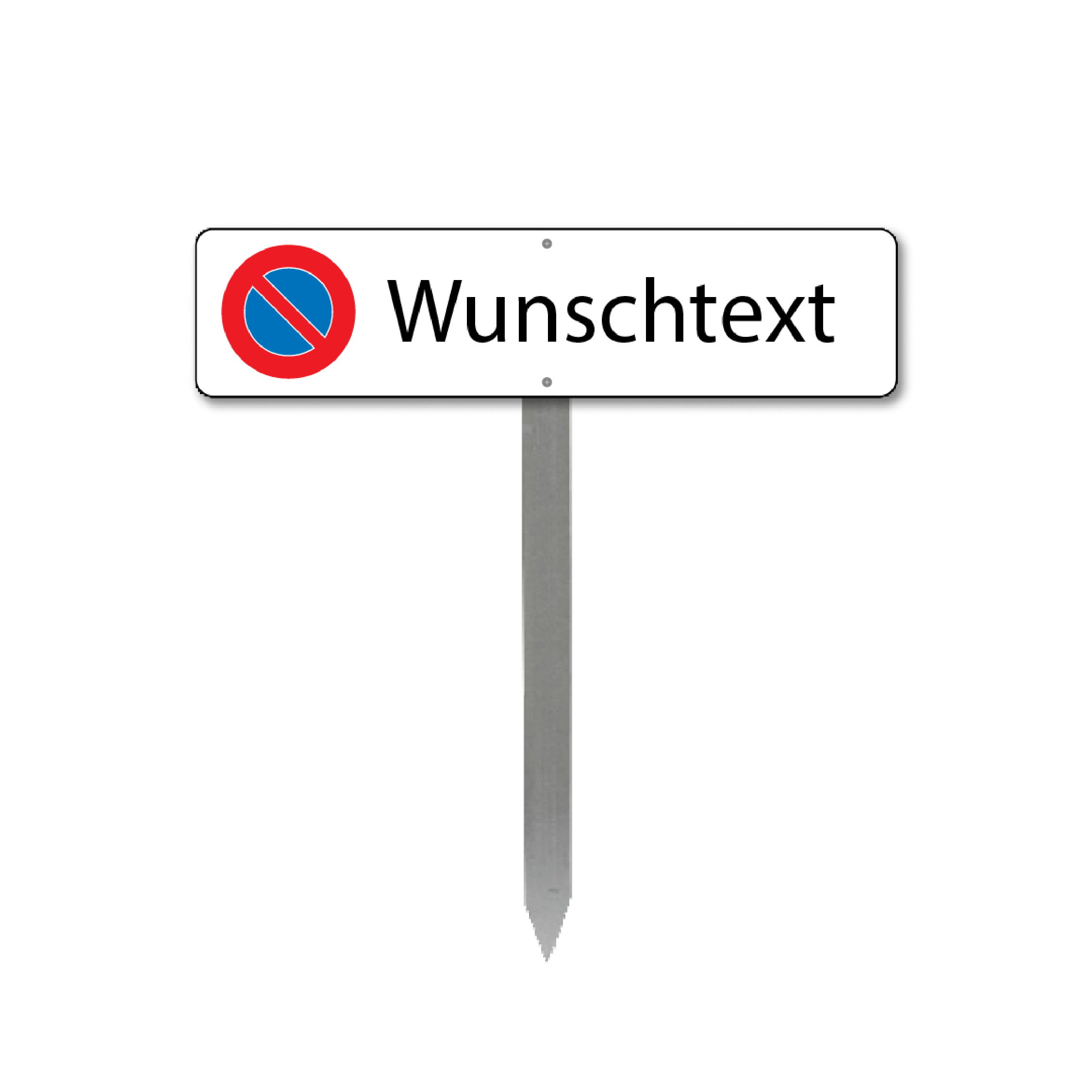 Parkverbotsschild Wunschtext