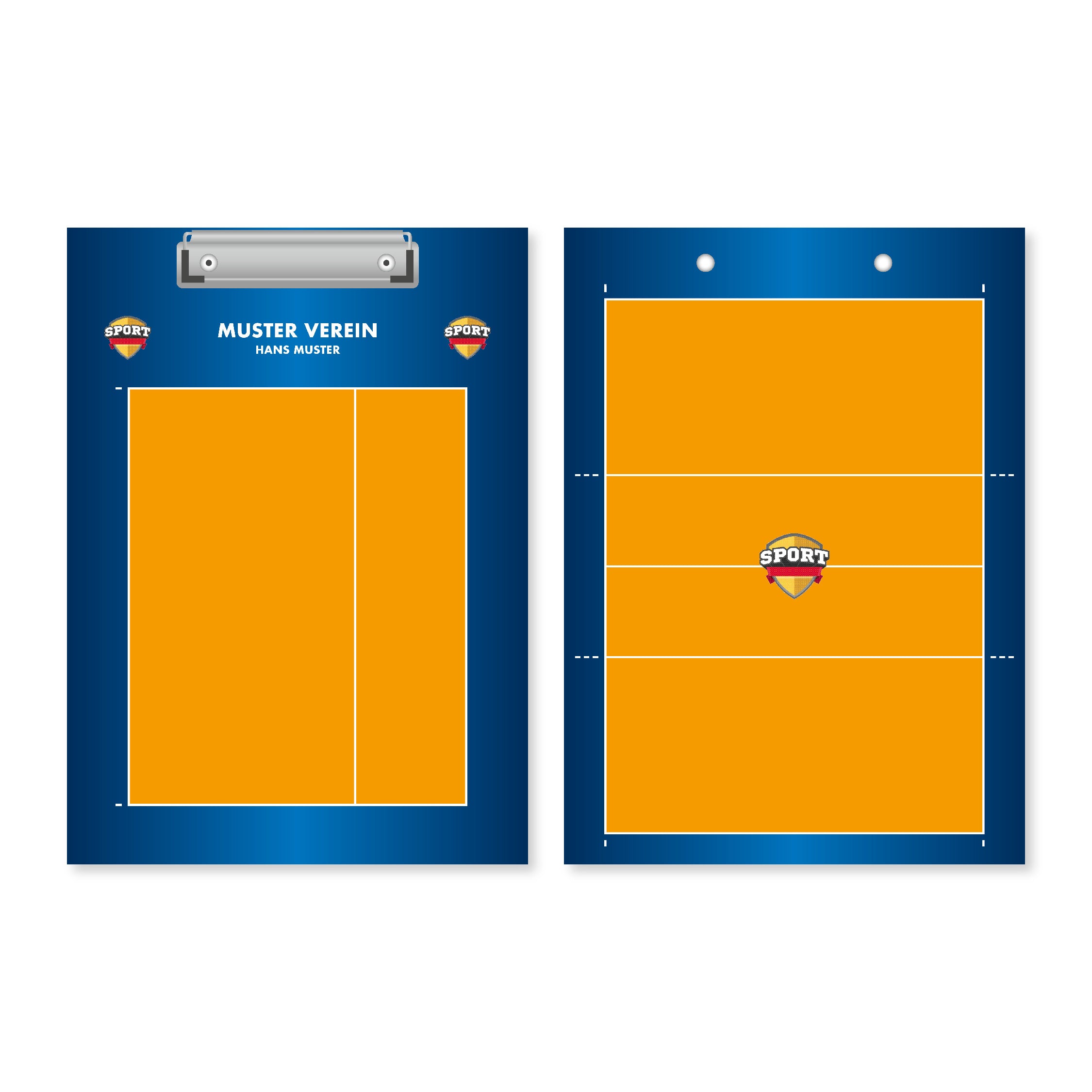 Tableau tactique de volley-ball 228 x 315 mm