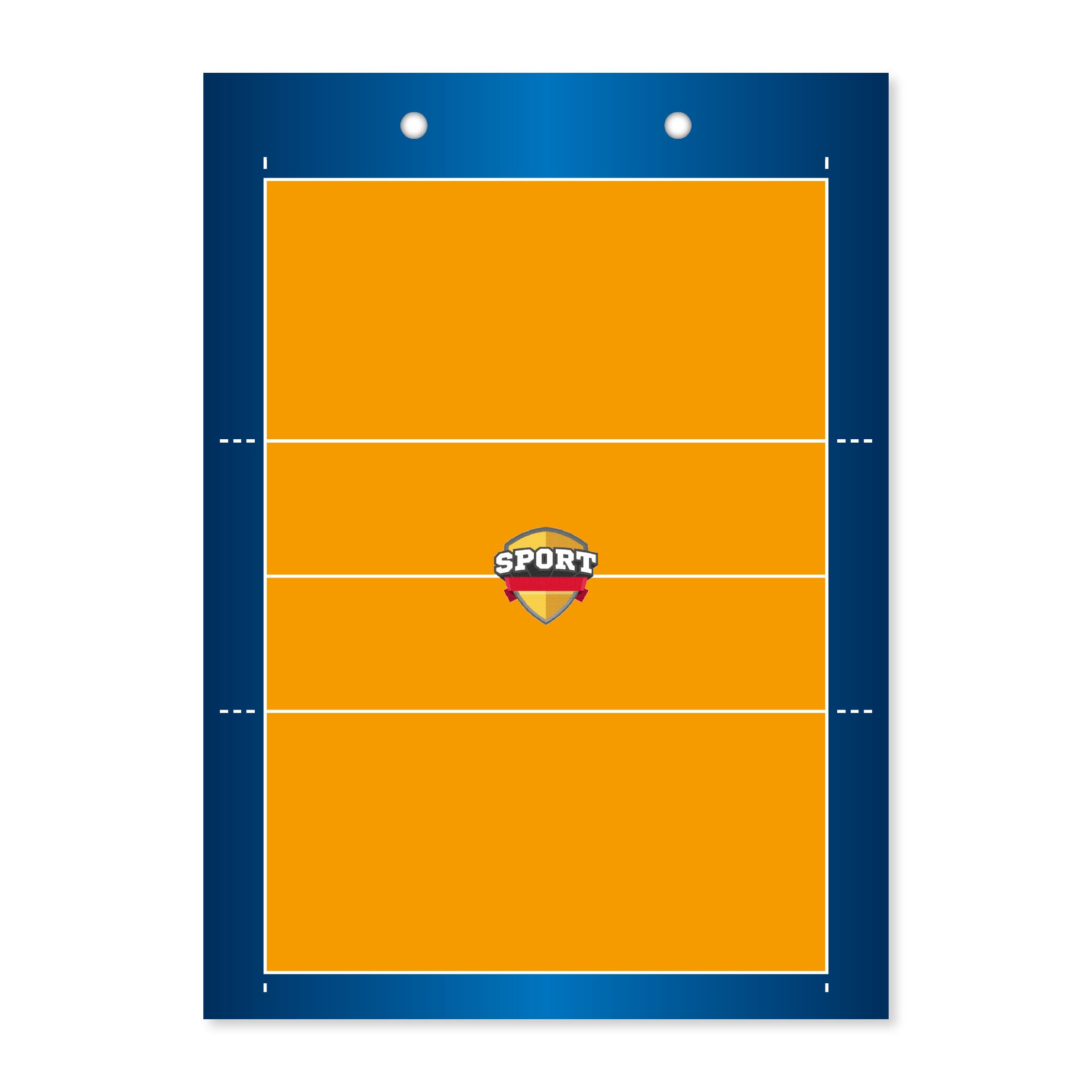 Tableau tactique de volley-ball 228 x 315 mm